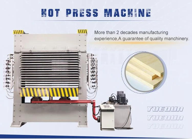 800t 6*8 Multilayers Hydraulic Plywood Veneer Hot Press Machine for Plywood Poduction Line Wood Hot Press Machinery
