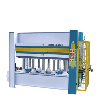 Particle Board Short Cycle Lamination Hot Press Woodworking Machine