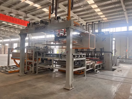 4*8FT 1400ton Short Cycle Melamine Hot Press Laminating Machine for MDF/HDF/Particle Board