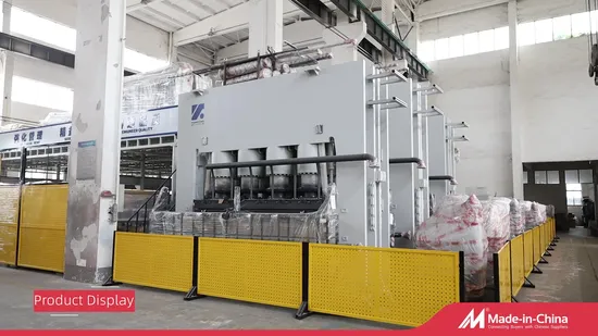 4*8FT 1400ton Short Cycle Melamine Hot Press Laminating Machine for MDF/HDF/Particle Board