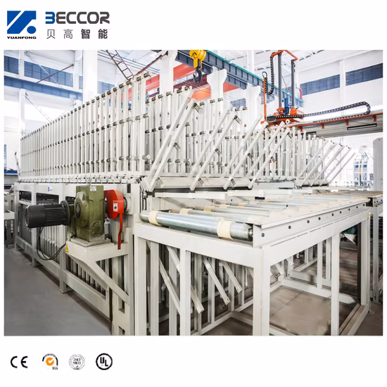 Particle Board MDF Short Cycle Hot Press Melamine Laminating Machine