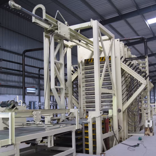 4X8FT 6X9FT Full Automatic Particleboard Hot Press Machine for Particle Board Making Machine for India