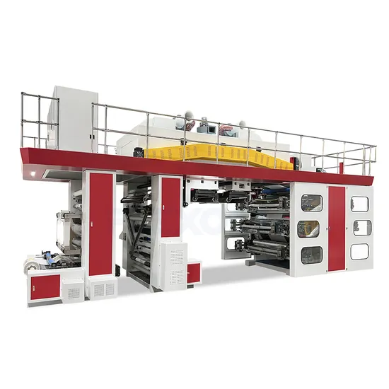 Hot Sale 6 Color Plastic Flexographic/Flexo Printing Machine Xinxin Brand Made in China