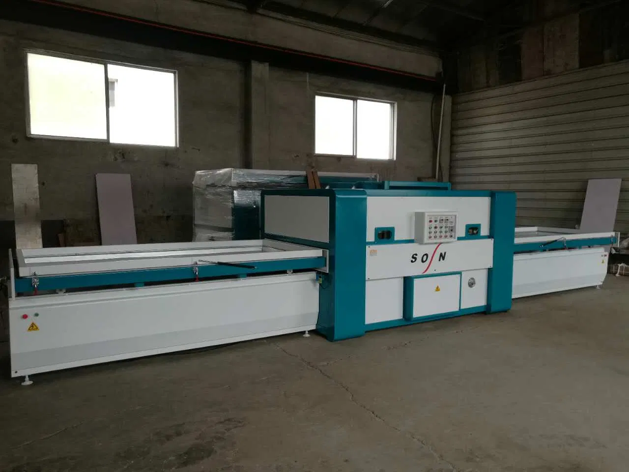 3D MDF Door Skin Press PVC Vacuum Membrane Press Machine